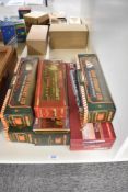 Six Corgi Eddie Stobart Die-casts, CC15207 Man TG-X Fuel Tanker, 59516 Volvo Short Wheel Base, 59507