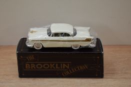 A Brooklin Models The Brooklin Collection 1:43 scale die-cast, BRK 63 1956 Plymouth Fury, licensed