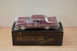 A Brooklin Models The Brooklin Collection 1:43 scale die-cast, BRK 60 1963 Oldsmobile Starfire,