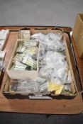 A large collection of Davco and similar unpainted metal miniature Gaming Military Vehicles, Soliders