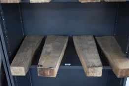 Four French Walnut gun stock blanks hand selected by a master gunsmith