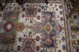 A modern rug/carpet square