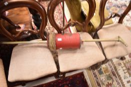 An early 'Star' bellow operated vacuum cleaner