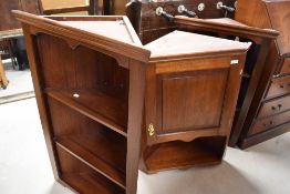 A selection of reproduction corner shelves and cupboards