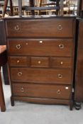 A Stag Minstrel chest of seven drawers 112cm high