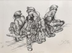 Brian Brown (British, Contemporary) A limited edition print entitled 'Waitin For The Endlers'