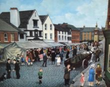 After Tom Dodson (British 1910-1991) coloured print 'Victoria Pier Blackpool' signed in pencil to