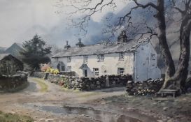 *Local Interest - After Judy Boyes (20th Century, British), coloured prints, Four Lake District ill