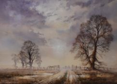 Simon Deverill-Atack (20th Century, British), watercolour, 'Going Home', signed to the lower left,