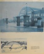 After Robert Richardson (British b1939) a limited edition coloured print 'Manchester Central