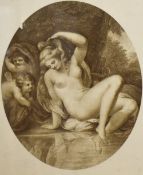 After Thomas Webster (1800-1886, British), prints, Two illustrations - 'The Frown' and 'The
