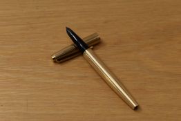 A Parker Lady aerometric fill fountain pen in gold fill