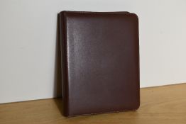 A Daines & Hathaway leather organiser 23x18cm