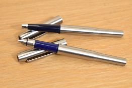 A Parker 25 Flighter cartridge fill fountain pen and roller ball. Roller ball requires refill