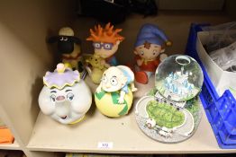 Two modern studies of RugRat's characters Chuckle Finster and Tommy Pickles sold alongside Noddy,