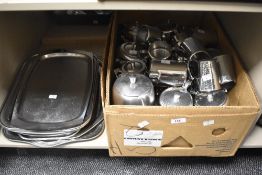 A large assortment of hotel ware, mainly Old Hall, to include serving trays, milk jugs, sugar bowl