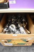 A large selection of hotel ware, mainly Old Hall, comprising tea and coffee pots, sugar bowls etc.