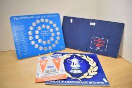 The 1970 World Cup Coin Collection which is made up of England's thirty man squad including