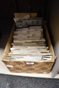 An assortment of stamps comprising a mixture of topics including wildlife and aircrafts etc.