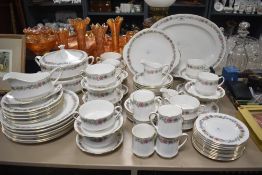 A Paragon fine bone china 'Belinda' mixed dinner/tea service, comprising eighty two pieces