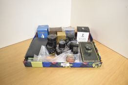 A selection of various inks including Parker, Onoto and Cross as well as ink wells, paperweights (p