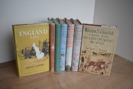 English History & Topography. Churchill's English Speaking Peoples in four volumes (1956-1958, 1st
