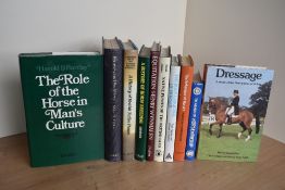 Horses and Equestrian interest. Hardback miscellany. (10)