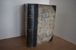 Antiquarian. The Graphic. 1877, Jan-June. With the striking double-page illustrations. Bound in a