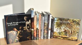 Art. Famous British Landscape and Portrait Painters. Hardbacks in dust jackets. (12)