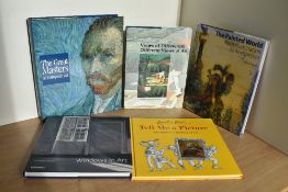 Art. Modern hardback selection. (5)
