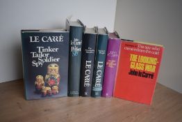 Literature. First Editions. John Le Carre. A small selection, includes: The Looking-Glass War (