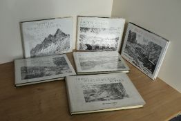 Wainwright. A small selection of the Sketchbooks. Includes: volume six of the Scottish Mountain