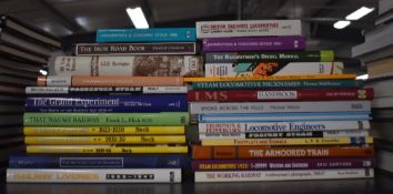 Railways and related. Mainly hardbacks in dust jackets. (27)