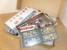 GB 2010's-2018 COLLECTION OF APX 140 PRESENTATION PACKS INC DEFINITIVES Shoe box plus loose of