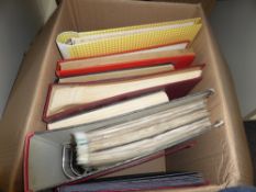 7 WORLD STAMP COLLECTIONS ALL ERAS NOTED, MINT AND USED 7 world stamp collections with thousands