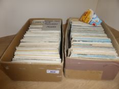POSTCARDS, 2 BOXES OF APX 1400 MIXED & TOPOGRAPHICAL POSTCARDS 2 Boxes with an estimated or so