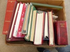 12 WORLD STAMP COLLECTIONS ALL ERAS NOTED, MINT AND USED 12 world stamp collections with thousands