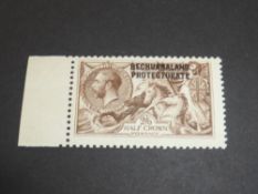 BECHUANALAND PROTECTORATE 1933 2s 6d B.W. PRINTING, SEAHORSE CHOCOLATE BROWN UNMOUNTED MINT 2
