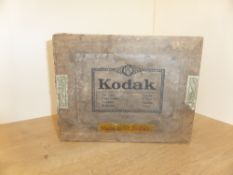 SANKEY POSTCARDS, IN ORIGINAL KODAK BOX STAMPED WITH APPROX 200 SANKEY CARDS From the original
