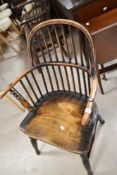 A 19th Century Windsor armchair