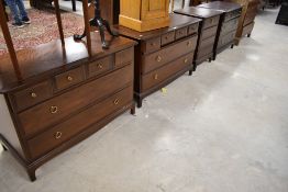 Four Stag bedroom chests