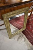 A gilt frame wall mirror, approx. 66 x 56cm