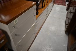 A selection of vintage bedroom furniture , possibly Schreiber