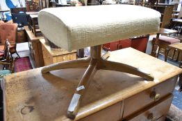 A modern Ercol footstool