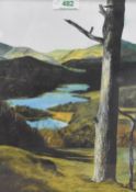 *Local Interest - After Neale Holden (20th Century, British), coloured print, 'Elterwater', Lake