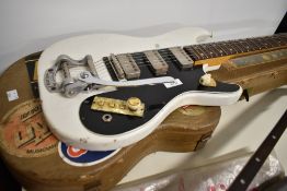 A Hofner 173 super solid V3 guitar, serial number 921 (1964) with ultra rare Selmer made 3061 bigsby