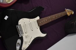 A Cruiser by Crafter electric guitar, with Kinsman padded gig bag