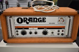 A mid 1970s Orange Reverb unit , serial number 63127, some hum and gain quiet