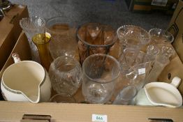 Two Johnson Bros. Jugs, one a large 'Indian Tree' jug and the other the 'Old English' pattern sold