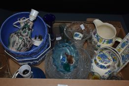 A small selection of Mason's 'Regency' including ginger jar, large jug, rectangular trinket dish,